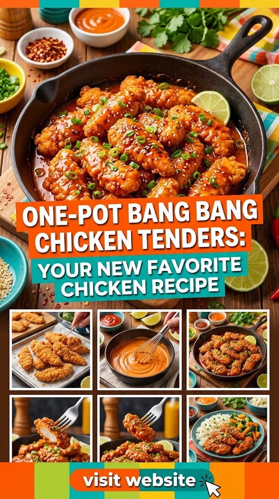 One-Pot Bang Bang Chicken Tenders: Your New Favorite Chicken Recipe