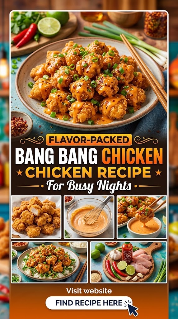 Flavor-Packed Bang Bang Chicken Recipe for Busy Nights